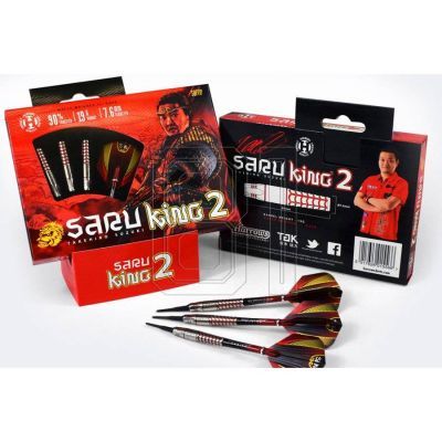 4. Harrows Saru King 2 Darts 90% Softip HS-TNK-000013352