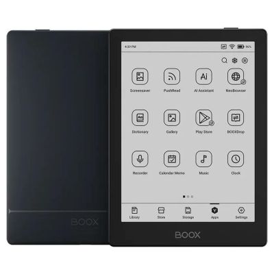 5. Onyx Boox Go 6" Carta 1300 32GB Wi-Fi Schwarzer E-Book-Reader
