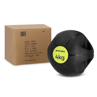6. Gripi Medizinball 4kg Spokey 929864