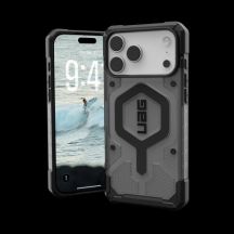 UAG Pathfinder Clear MagSafe Case für iPhone 17 Pro Max - Grau/Schwarz