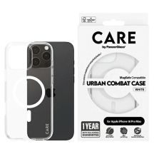 CARE by PanzerGlass Flagship Case iPhone 16 Pro Max 6,9" weiß/weiß MagSafe 1340