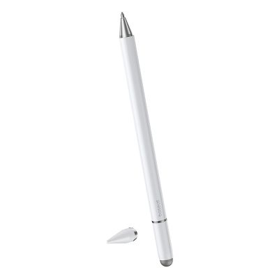 2. Baseus Smooth Writing III 3-in-1 Passiv-Stift – Weiß