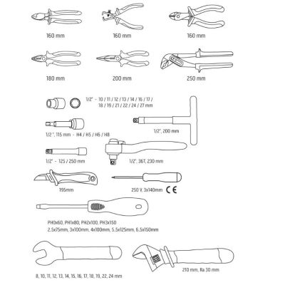 19. NEO Tools 01-311 Werkzeugkasten