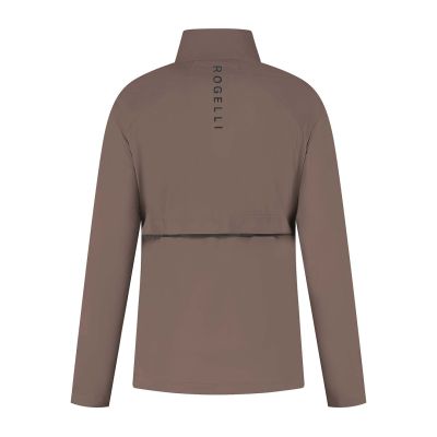 3. Rogelli ESSENTIAL Laufjacke in Mokka, Größe 2XL