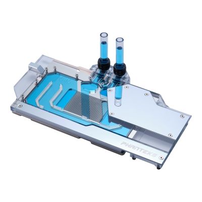 6. Phanteks Glacier G40 Wasserkühler + Rückplatte
