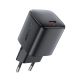 Acefast A119 GaN PD 45W USB-C Wandladegerät - Schwarz