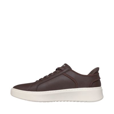 4. Skechers Court Break Double Vented 183177 CHOC Herrenschuhe