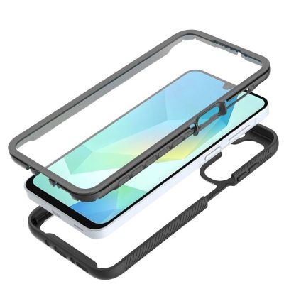 4. Tech-Protect Defense Case für Samsung Galaxy A17 4G / 5G - Schwarz