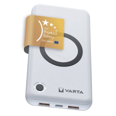 7. Varta 57908 101 111 Powerbank Lithium-Polymer (LiPo) 15000 mAh Kabelloses Laden Weiß