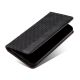 7. Magnetband Hülle Hülle für Samsung Galaxy S22+ (S22 Plus) Tasche Geldbörse + Mini Lanyard Anhänger Schwarz