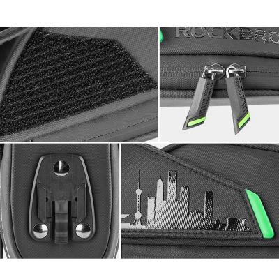 8. Rockbros C27-1 Fahrradtasche unter dem Sattel - Schwarz