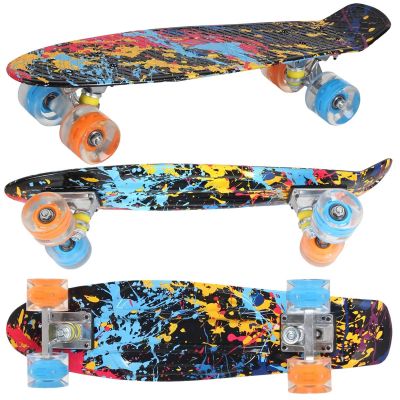 14. PLASTIK-SKATEBOARD 22 ZOLL ENERO GRAFFITI LED 1030845