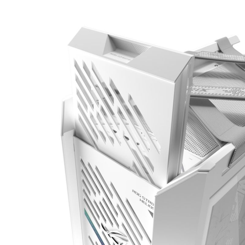 9. ASUS ROG Strix Helios II Midi-Tower Weiß