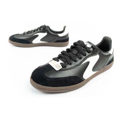 8. Skechers Kickoff Damen Sportschuhe Sneakers Schwarz Leder