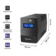 15. QOLTEC USV 450 VA | 240 W | LCD | USB | RJ45