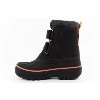 3. Lee Cooper Kinder-Winterstiefel, Schneestiefel, schwarz, gefüttert, mit Klettverschluss