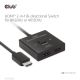 9. CLUB3D CSV-1384 KVM-Switch Schwarz