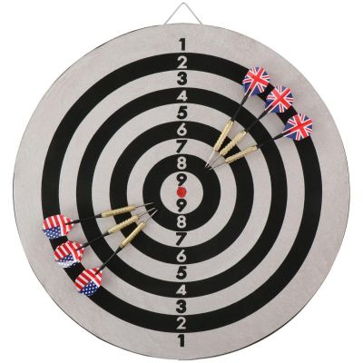 2. DART DELUXE 45CM UND 6 DARTS