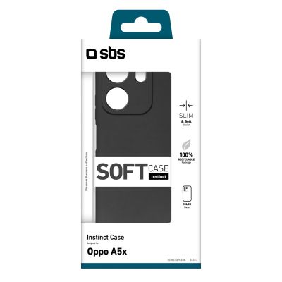 2. SBS Instinct Hülle für Oppo A5X – Schwarz