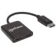2. MANHATTAN AV SPLITTER DISPLAYPORT 1X2