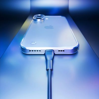 13. 3mk Just20g Klarsichthülle für Apple iPhone 16 - transparent