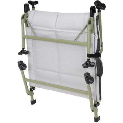 6. Deluxe-Urlaubs-Klapp-Campingbett 190 x 64 x 30 cm