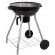 6. GARDEN GRILL REX STAHLKUGEL 46CM MIT ASCHENBECHER