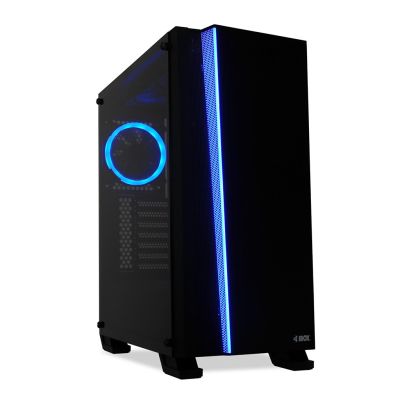 12. IBOX WIZARD 4 GAMING OW4 Gehäuse (ATX; schwarz)