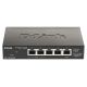 2. D-Link DGS-1100-05PDV2 Netzwerkkabel, Managed Gigabit Ethernet (10/100/1000) mit PoE-Unterstützung, Schwarz