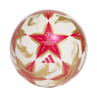 adidas UCL Club 26/27 Liga-Phase Fußball Weiß, Rot und Gold KE9764
