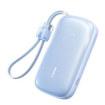 Baseus EnerFill FC21 Qpow 3 Ultra 20000mAh 22,5W Powerbank mit Display und Kabel – Blau