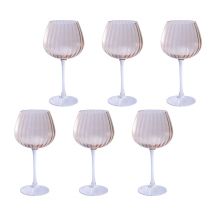 Set mit 6 Gläsern ROSE&TULIPANI PRISMIA 460ml U20177611N24-Z (bernsteinfarben)