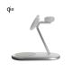 3. Puro Mag Station Qi2 3-in-1 Kabelloses Ladegerät Kompatibel mit MagSafe - Weiß
