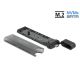 5. DeLOCK Externes USB-Type-C-Gehäuse für M.2-NVMe-PCIe- oder SATA-SSD – werkzeuglos