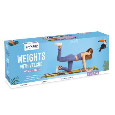 17. Spokey HOME JUNGLE Knöchel- und Handgelenkgewichte 2x 0,5 kg