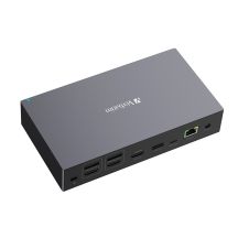Verbatim CDS-17 Kabelgebundenes USB 3.2 Gen 1 (3.1 Gen 1) Typ-C-Notebook, Schwarz, Grau