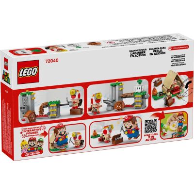 2. LEGO Super Mario 72040 – Captain Toad und das Lager