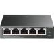 2. TP-Link TL-SG105MPE L2 Gigabit Ethernet (10/100/1000) Netzwerkadapter mit PoE-Unterstützung, Schwarz