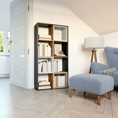 2. MALAX REGALBÖDEN 2X4 ANTHRAZIT/ARTISAN