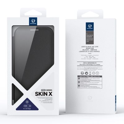 9. Dux Ducis Skin X Pro Hülle mit MagSafe für Samsung Galaxy S25 Edge - Schwarz
