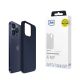 3mk Silikonhülle für iPhone 16 Pro – Marineblau
