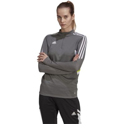 9. Damen adidas Condivo 22 Trainings-Sweatshirt grau HD2308
