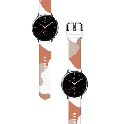2. Strap Moro für Samsung Galaxy Watch 45 / 46 / 47 mm Silikonarmband Uhrenarmband - Muster 5
