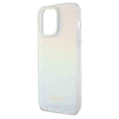6. Guess IML Faceted Mirror Disco Iridescent Hülle für iPhone 13 Pro / 13 – mehrfarbig