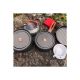 9. Fire-Maple Feast 4-Orange Camping-Kochgeschirr-Set