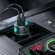 4. 2x USB C 70W Autoladegerät mit LED-Hintergrundbeleuchtung Joyroom JR-CCN02 - Schwarz