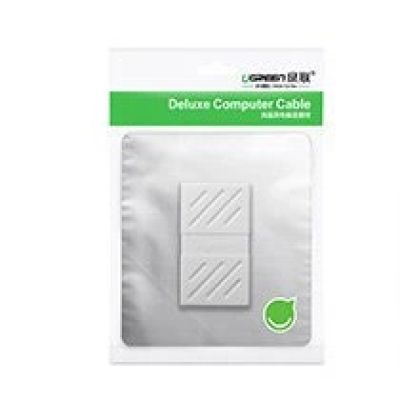 5. Ugreen Network Connector Ethernet RJ45 10 Gbit/s Netzwerkkabelverbinder Schwarz (NW114 20390)