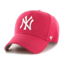 47 Brand MLB NY New York Yankees Raised Basic Pink Kinder-Baseballkappe - B-RAC17CTP-BE-KID