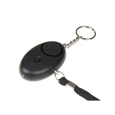 GUARD Scorpion Personenalarm mit LED-Taschenlampe, Schwarz, 120 dB Sirene (YC-003-BL)