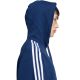 5. adidas Essentials Herren-Hoodie mit 3 Streifen aus French Terry, Marineblau, KY4203
